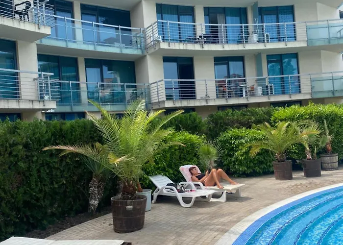 голямо и просторно студио Appartamento Sunny Beach